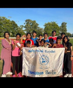 Thamilalayam Berlin-Auftritt auf dem Sportfest der Tamilischen Bildungsvereinigung in Osnabrück